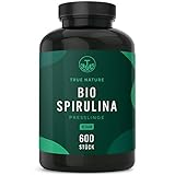 Bio Spirulina Presslinge - 600 Tabletten (500mg) - 6.000mg Hochdosiert...
